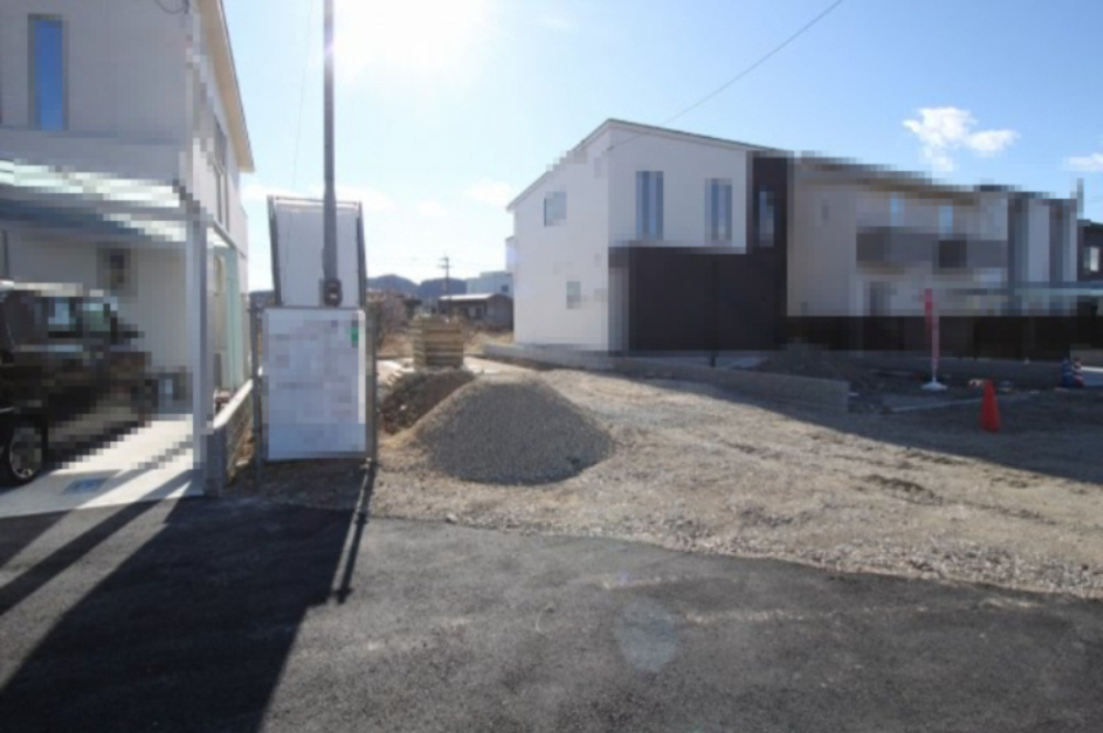 南国市篠原　新築戸建の外観|土地面積　155.98㎡　（約47.18坪）