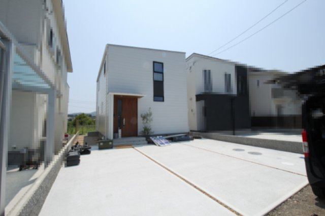 南国市篠原　新築戸建の外観|土地面積　155.98㎡　（約47.18坪）