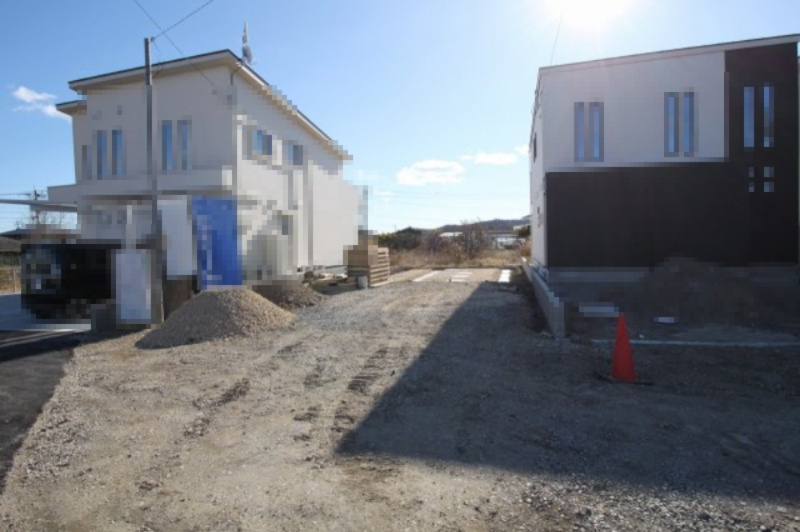 南国市篠原　新築戸建の外観|土地面積　155.98㎡　（約47.18坪）