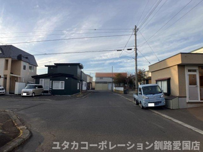 【前面道路含む現地写真】 | 愛国東4丁目37-11売地