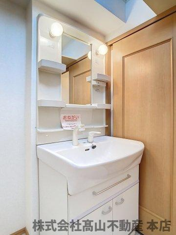 ウイング宗像Ｂの洗面所