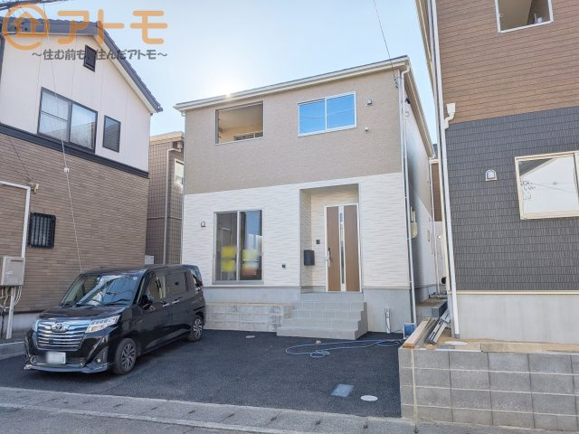 【外観】 | 葵区古庄第4　新築戸建　5号棟 | スタイリッシュな外観は毎日の帰宅が楽しみになりますね♪