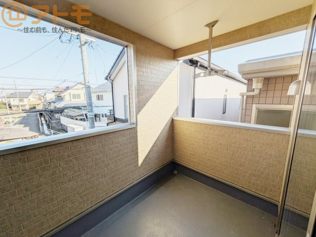 【バルコニー】 | 葵区古庄第4　新築戸建　5号棟 | インナーバルコニーはお出かけ中の急な雨でも安心♪