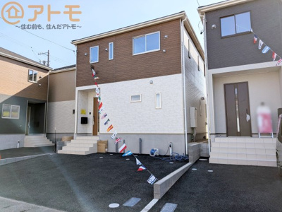 【外観】 | 葵区古庄第4　新築戸建　3号棟 | 飽きの来ないシンプルな外観は、長く住むためのポイントのひとつです♪