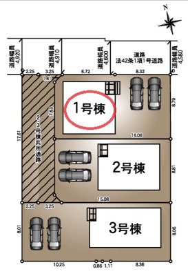 【区画図】 | クレイドルガーデン西脇市郷瀬町第２ | 区画図