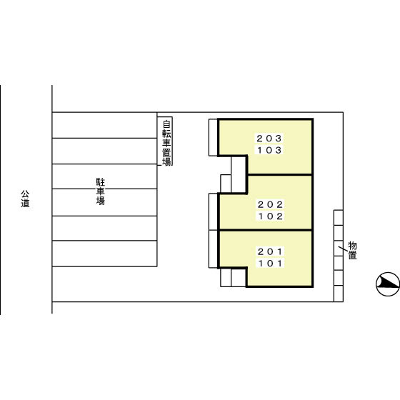 ボナールの区画図