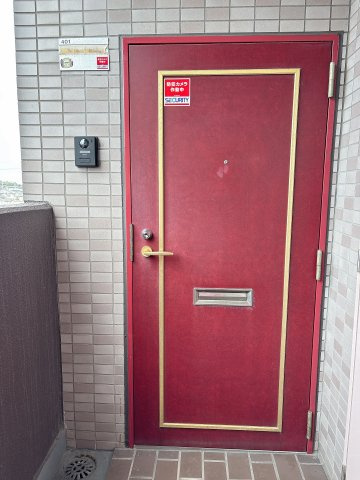 サンファミール北浦の玄関