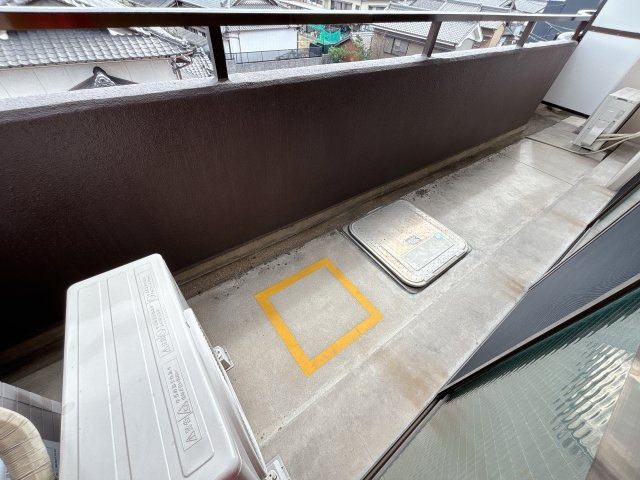 サンファミール北浦のバルコニー