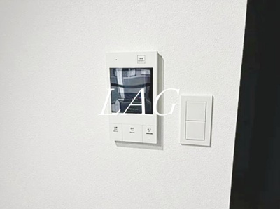 【セキュリティ】 | すすむテラス金町 | モニター付きインターホンです。