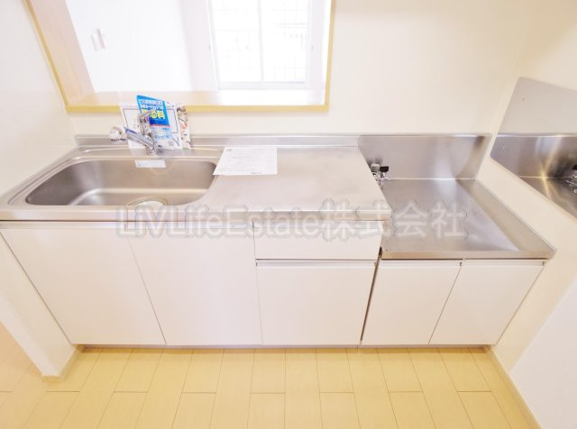 ポム・ド・テールグランＢのキッチン