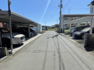 【前面道路含む現地写真】 | 山形市大字松原　中古戸建