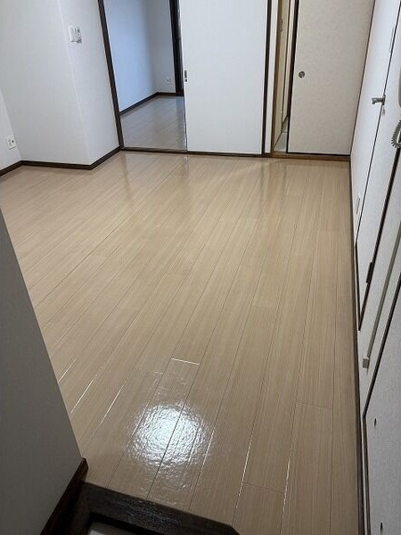 大昂ビル1の玄関|シンプルで使いやすい玄関です