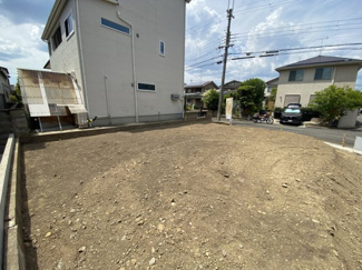 【前面道路含む現地写真】 | 宇治市伊勢田町名木2丁目　売土地　建築条件付き