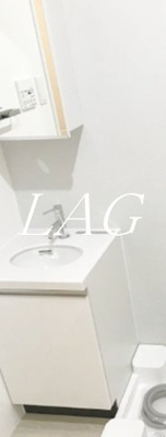 【洗面所】 | すすむテラス金町 | 独立洗面台です。