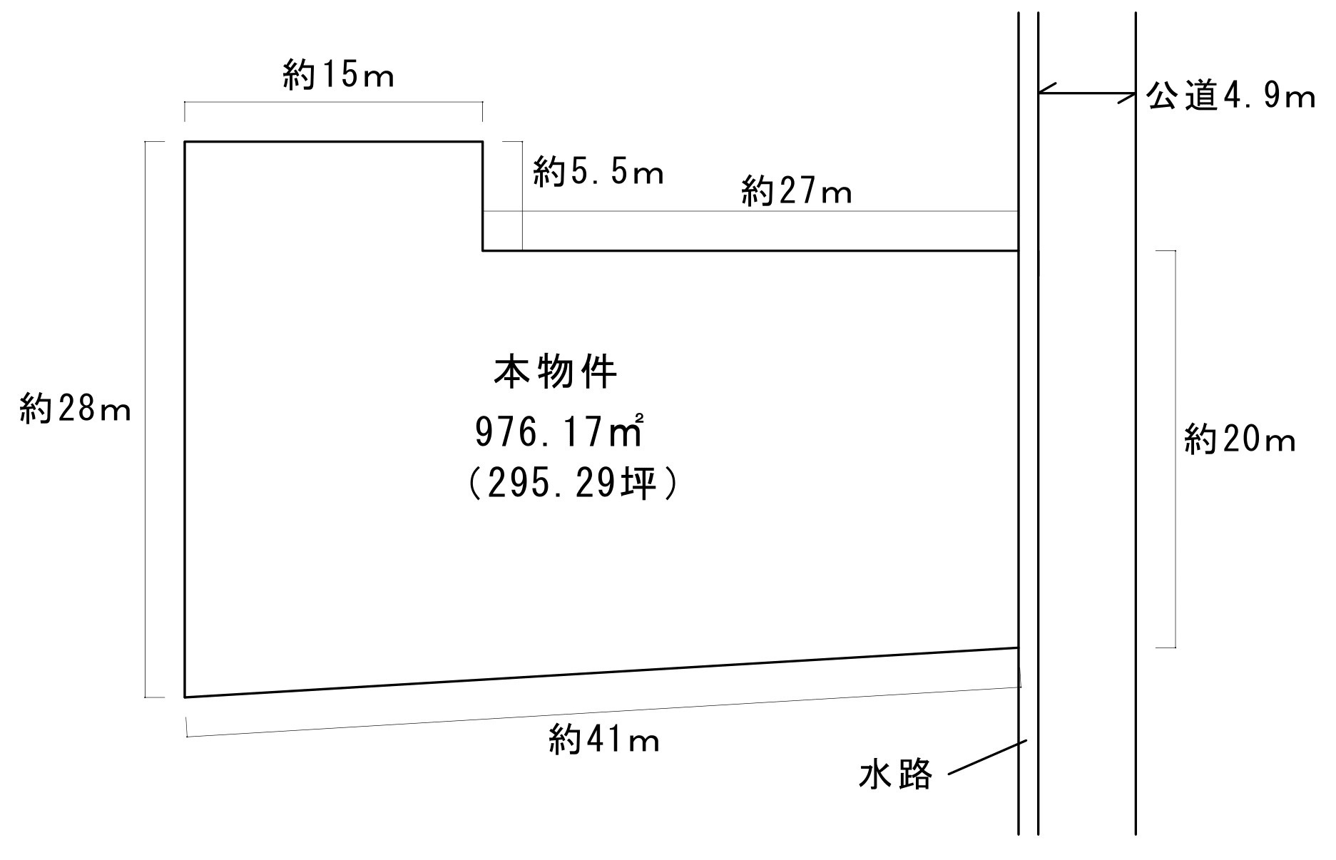 米沢市松が岬２丁目　売地