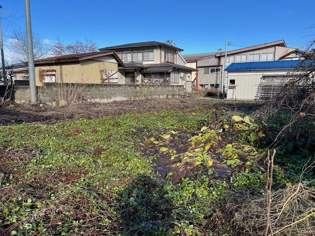 米沢市松が岬２丁目　売地の外観