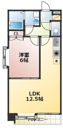 ダイコー新町の間取り