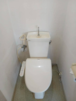 トイレもきれいです