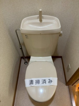 トイレもきれいです
