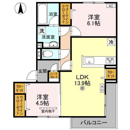 【間取り】 | D-residence南茨木