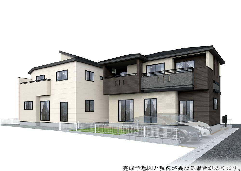 ブルーミングガーデン　岡山市南区東畦【仲介手数料無料】の外観パース