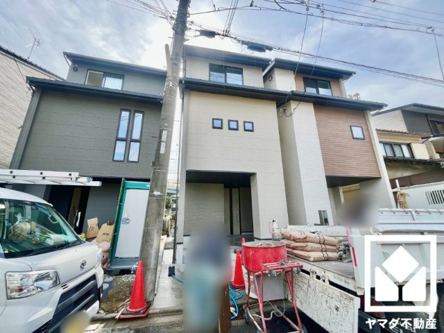 伏見区桃山町弾正島　1号地の外観|1月6日　現地写真更新