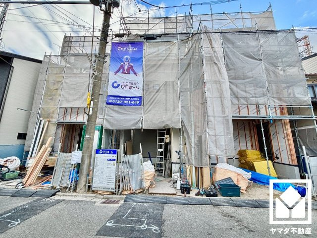 伏見区桃山町弾正島　1号地の外観|1月6日　現地写真更新