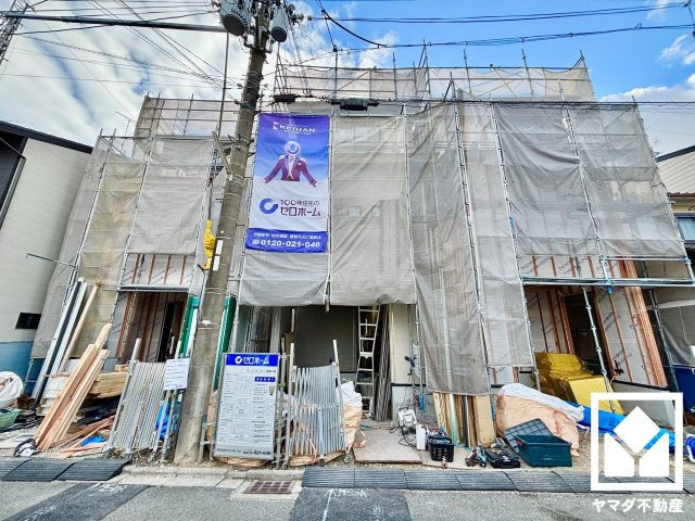 伏見区桃山町弾正島　1号地の外観|1月6日　現地写真更新