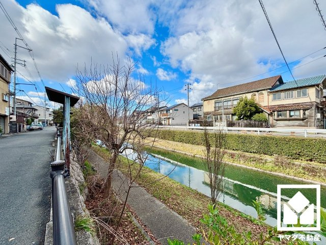 伏見区桃山町弾正島　1号地の前面道路含む現地写真|1月6日　現地写真更新