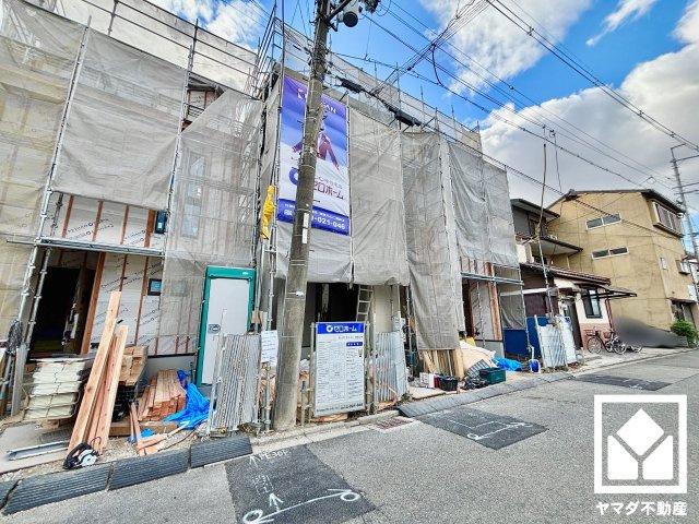 伏見区桃山町弾正島　1号地の外観|1月6日　現地写真更新