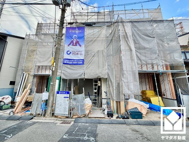 伏見区桃山町弾正島　1号地の外観|1月6日　現地写真更新