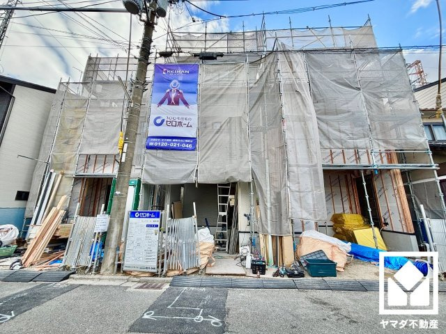 伏見区桃山町弾正島　1号地の外観|1月6日　現地写真更新