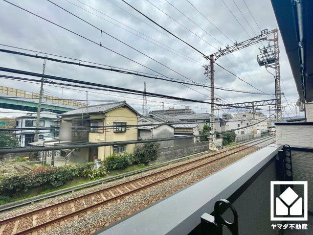 伏見区桃山町弾正島　1号地の展望