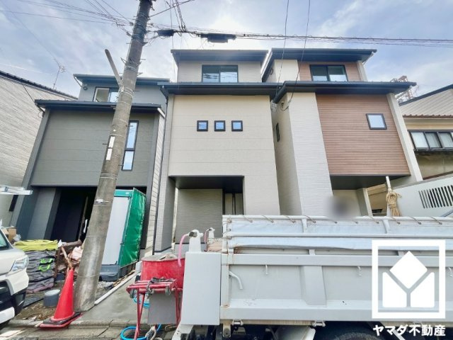 伏見区桃山町弾正島　1号地の駐車場|1月6日　現地写真更新