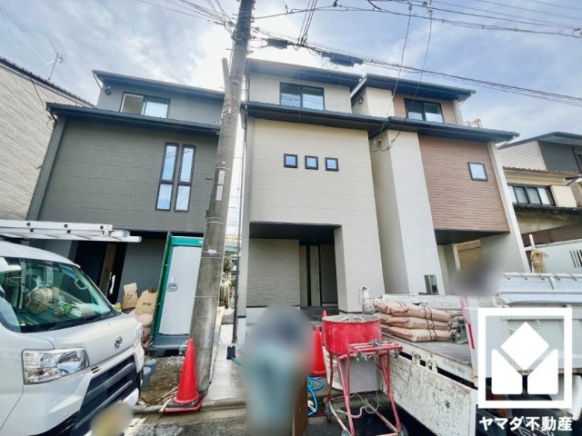 伏見区桃山町弾正島　1号地の外観|1月6日　現地写真更新