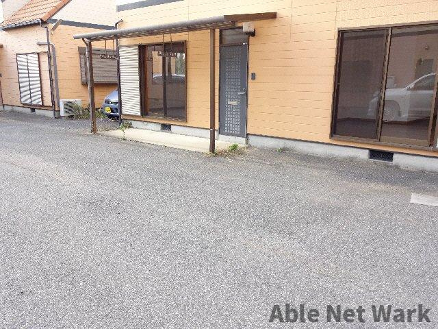 メゾンどりーむの駐車場|駐車場　自宅前