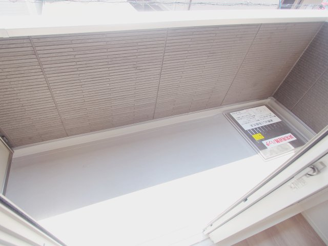 グレイス海田市駅前のバルコニー