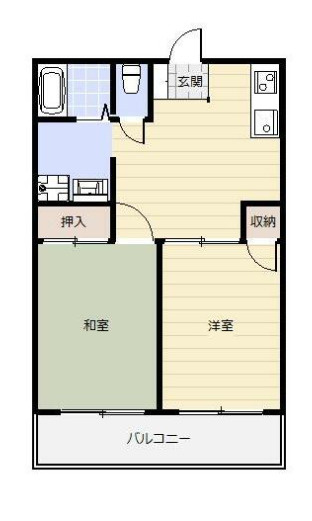 メゾン向台の間取り