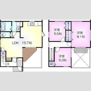 ロザージュ鍛冶ヶ谷の間取り
