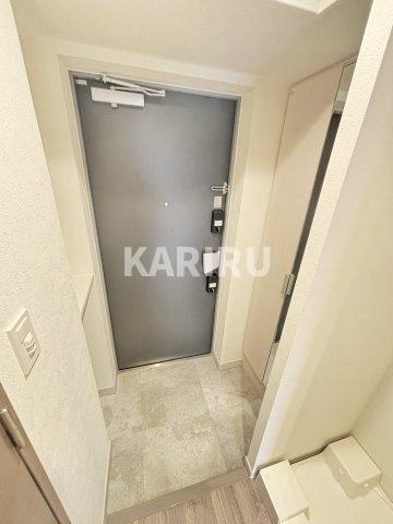 プレサンス鶴橋トレヴィエの玄関