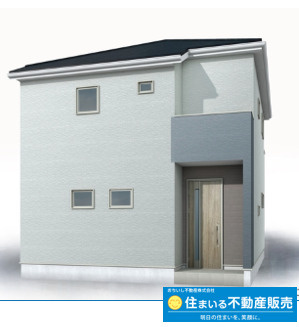 南区長住5丁目第二　2号棟の外観パース