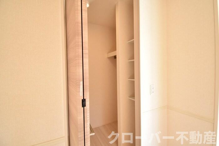 North Shore Bの収納|ウォークインクローゼット