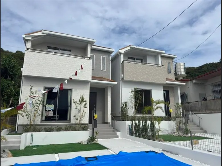 ハートフルタウン　南風原町津嘉山Ⅱ　A号棟の外観