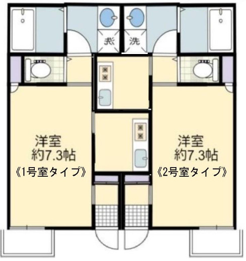 兵庫県神戸市灘区1棟売アパート【グランメール原田通】「灘駅徒歩2分！」「令和3年築」の間取り