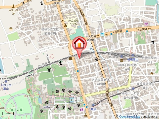 フローラビュー赤マンマの地図