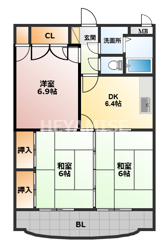 レジデンス東望の間取り