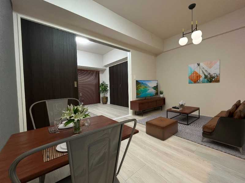 ウエサカ　ステューディオの居間・リビング