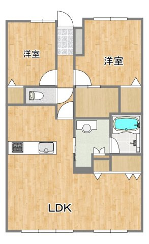【間取り】の画像