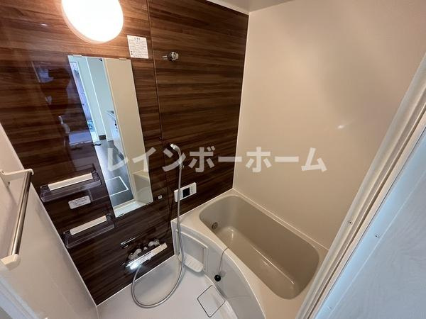 特典：仲介手数料が無料です!!の浴室|コンパクトで使いやすいお風呂です