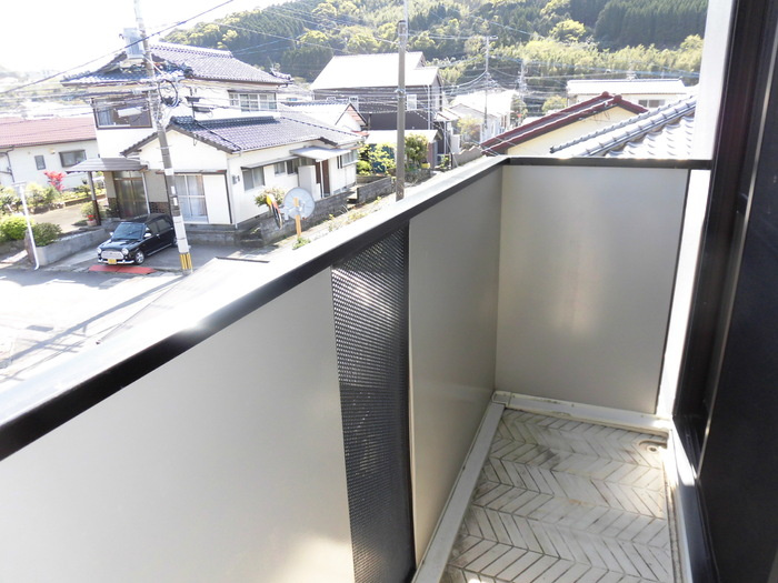 プレミールHAMA　Aのバルコニー